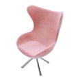 thumbnail image 1 of Silla de oficina Rosa perfecl 1:12 Asiento Flocado con Respaldo Alto, 1 of 7
