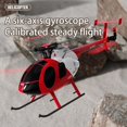 thumbnail image 3 of Dron de Control Remoto C189 para niños, helicóptero Md500, Avión de Control fundido a presión de cuatro canales, decoración, modelo de Navidad, regalo para niños, 1:28, 3 of 4