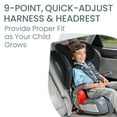 thumbnail image 6 of Britax Grow With You Harness-2-Booster Car Seat, 2-in-1 High Back Booster, Mod Black, 6 of 7