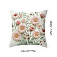 thumbnail image 3 of HomeKingdee Embroidered Decorative Throw Pillow Covers Couch Square Pillowcases Cushion for Bedroom Sofa Farmhouse Decor, 3 of 6