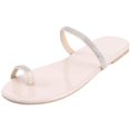 thumbnail image 2 of Mujeres Glitter Bling Fancy Slide Flat Low Wedge Casual Moda Sandalias Zapatos Wmkox8yii hj789, 2 of 9