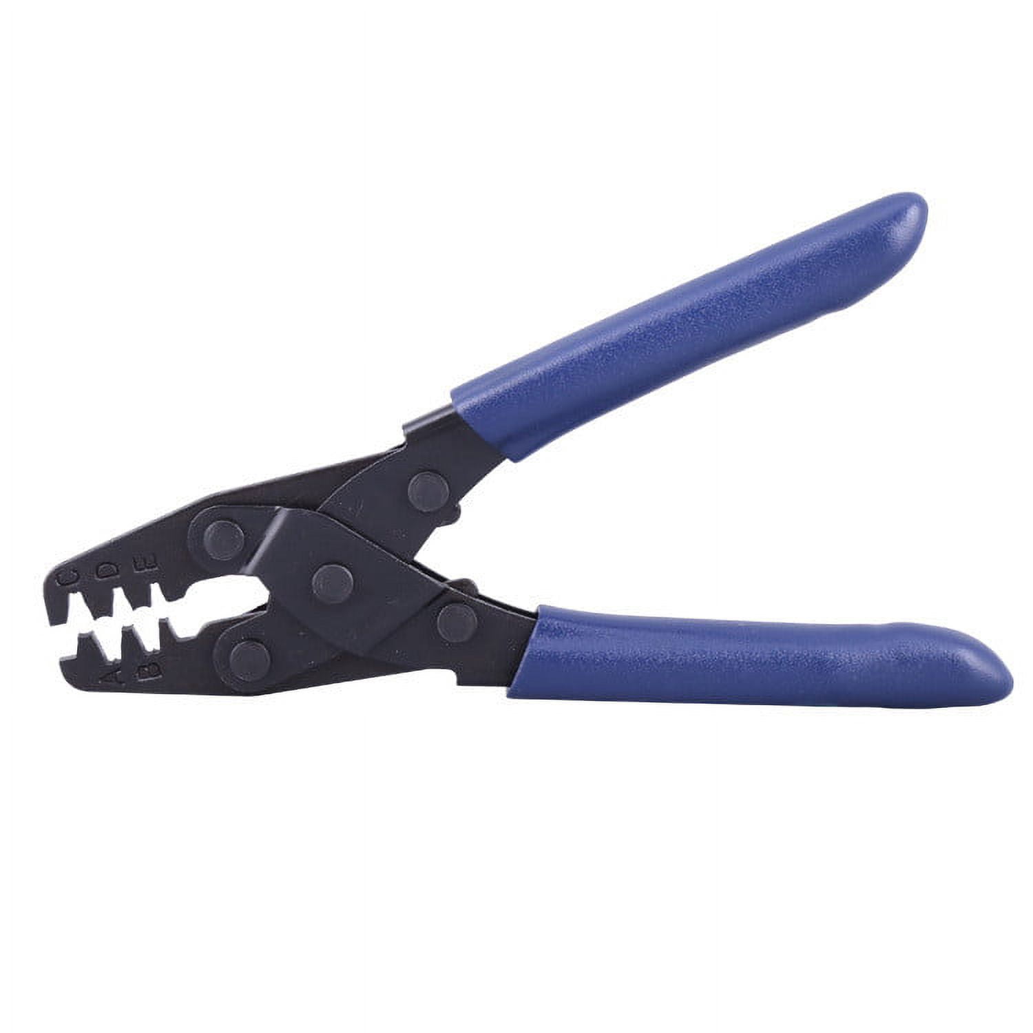 Handheld Crimping Tool Kit for 10-22 Awg Wiring, Heavy-Duty Carbon Steel Electrical Terminal Crimper, Versatile Multi-Tool for Auto and Home Repairs