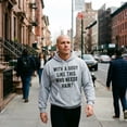 thumbnail image 2 of With A Body Like This Who Needs Hair Sarcastic Bald Joke Hoodie Funny Dad Top, 2 of 8