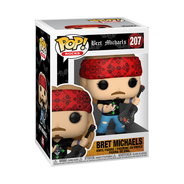 Funko POP! Rocks: Bret Michaels with Chase (Styles May Vary
