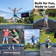 thumbnail image 5 of Mersco 14ft Trampoline PLAY Heavy Duty Outdoor Trampoline for Kids, Backyard Trampoline with Safety Enclosure Net , Basketball Hoop and Ladder for Family Fun,Safe Internal Net Design, 5 of 12