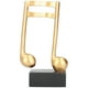 thumbnail image 4 of Estatuilla de nota musical, estatua de escritorio de resina, escultura Musical, adornos decorativos G210, 4 of 8