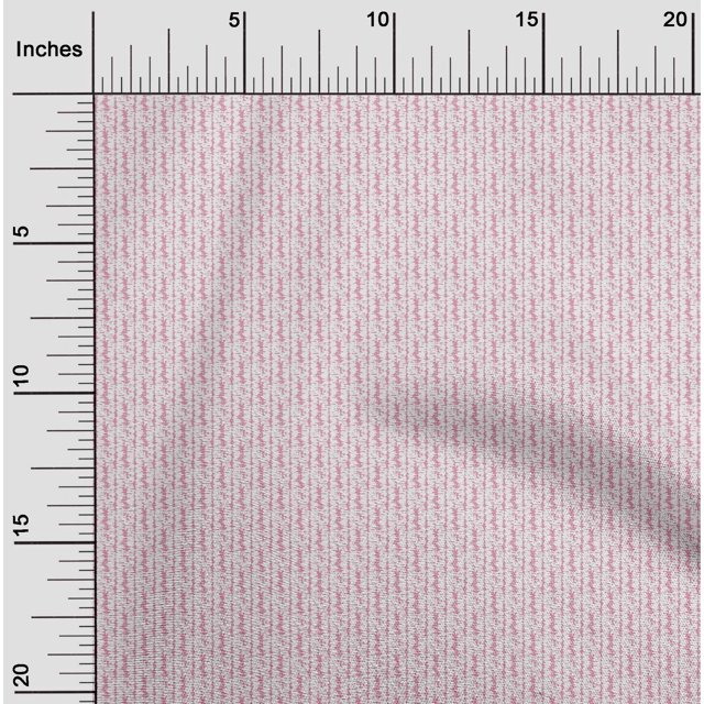 oneOone Georgette Viscose Pink Fabric Abstract Texture Sewing Craft Projects Fabric Prints By Yard 42 Inch Wide