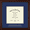 Royal Blue, variant on CUNY - The Graduate Center Diploma Frame, Document Size 10.33" x 10.33"