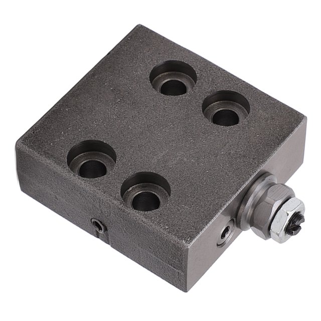 Bloque De Válvula Reductora De Presión, Placa De Válvula De Alivio De Excavadora PC200-6 De Gran Capacidad De Carga Fácil De Reemplazar Acero De Procesamiento Fino Para Equipos