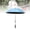 Blue, variant on NFTIGB Clip On Baby Stroller Sun Shade Protection Umbrella Universal Pram Parasol with 360 Degree Adjustable Clamp For Tricycles, Blue