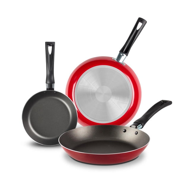 Juego de Sartenes Ekco 72780 Rojo 3 Piezas de Aluminio