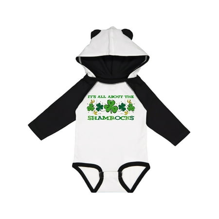 

Inktastic About The Shamrocks Gift Baby Boy or Baby Girl Long Sleeve Bodysuit