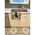 thumbnail image 2 of Schipperke Spring Path Kitchen Towel, 2 of 5