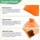 thumbnail image 4 of Uxcell 100 Pack Fruit Protection Bags - 6x8 Inch Fruit Netting Bags with Drawstring Apply to Plants(Orange), 4 of 7