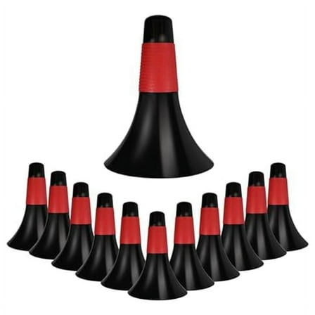 12 Pcs Sports Training Cones 9 Inch Agility Plastic Skating Marker Cones for Kids Football Basketball