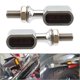 thumbnail image 1 of Luz de giro trasera LED Mini para indicador de marcha, lente ahumada para HARLEY cromada, 1 of 4