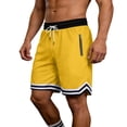 thumbnail image 3 of HAJWOH Men’s Summer Drawstring Striped Shorts, Loose Fit Training Gym Lightweight Breathable Beach Shorts, 3 of 6