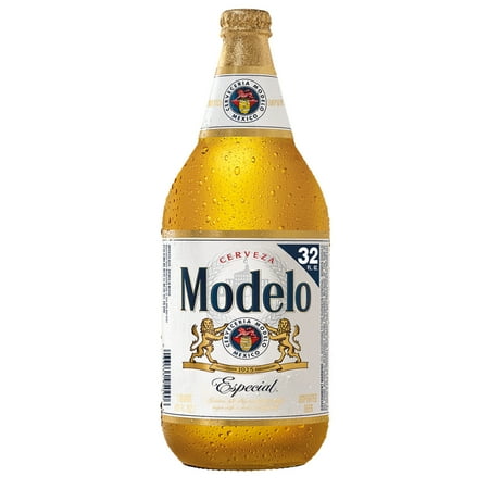 Modelo Especial Mexican Lager Import Beer, 32 fl. oz. Single Beer Bottle, 4.4% ABV