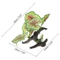 thumbnail image 4 of Unique Bargains 1 Pcs Aquarium Plants Tree Decorations Fish Tank Aquatic Plant Green Purple, 4 of 6