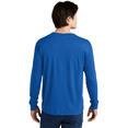 thumbnail image 4 of Gildan Heavy Cotton Long Sleeve Tee, Comfort Fit Taped Neck Royal T-Shirt, 4 Pack, Size S, 4 of 5