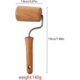 thumbnail image 2 of Hand Rolling Pin, Premium Wooden Pastry Rolling Pin Pastry and Pizza Baker Roller Wooden Dough Roller for Baking Kitchen Utensils Cookies Pie Fondant (style 4), 2 of 4