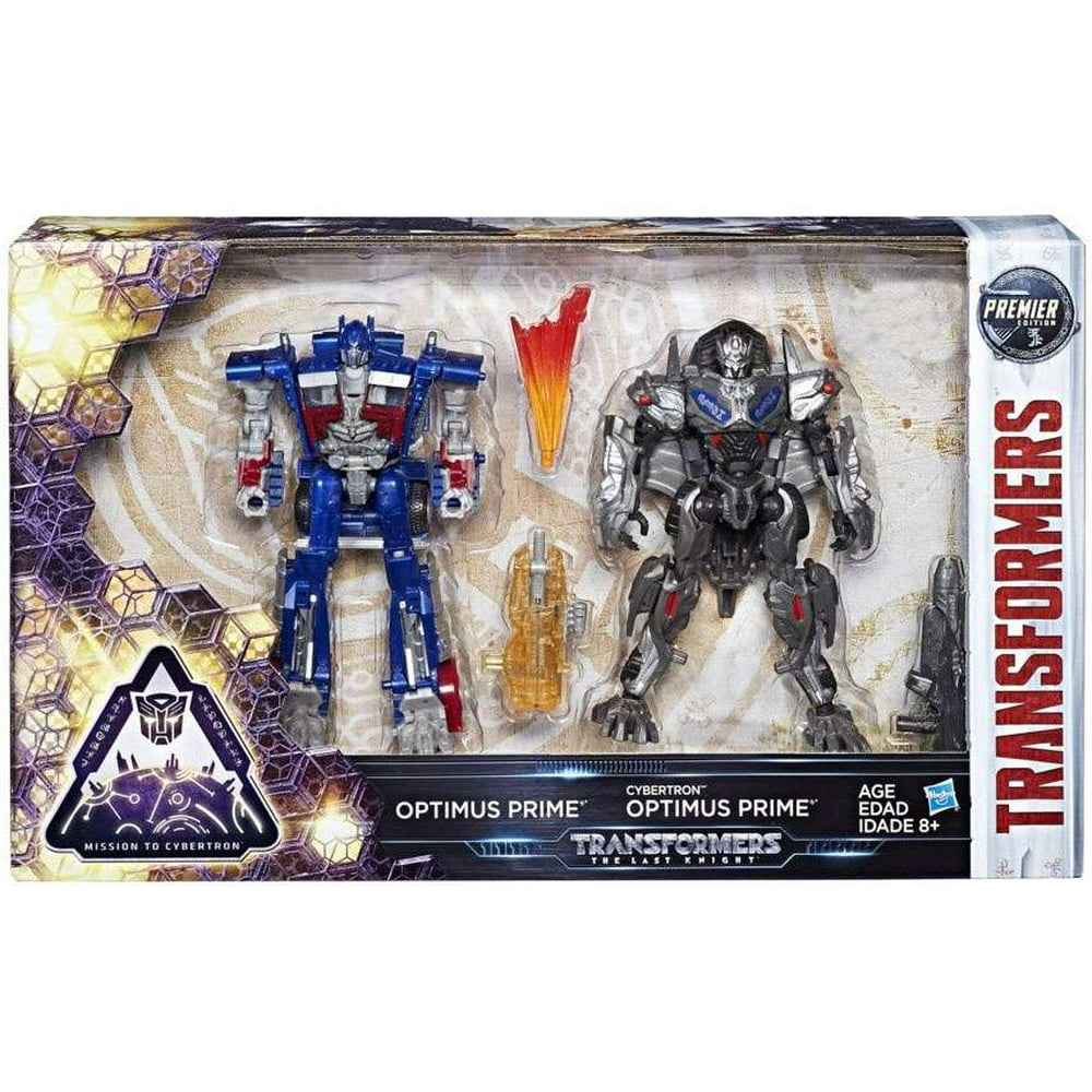 Transformers The Last Knight Optimus Prime & Cybertron Optimus Prime