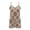 Bohemian Mandala Flower, variant on ZAITUBLES Womens Summer Casual Romper Sleeveless Short Jumpsuits Loose Adjustable Spaghetti Strap Outfit with Front Pockets, Soft Resort Lounge Wear, Gray Leopard Print Print, Size 2XL