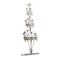 thumbnail image 2 of CC Home Furnishings 3-Tier Vintage Style Wall Mount Candle Holder - 57", 2 of 4