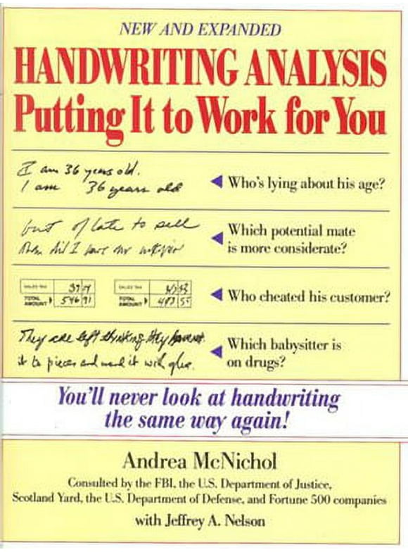 Pre-Owned Handwriting Analysis: Putting It to Work for You (Paperback) 0809235668 9780809235667