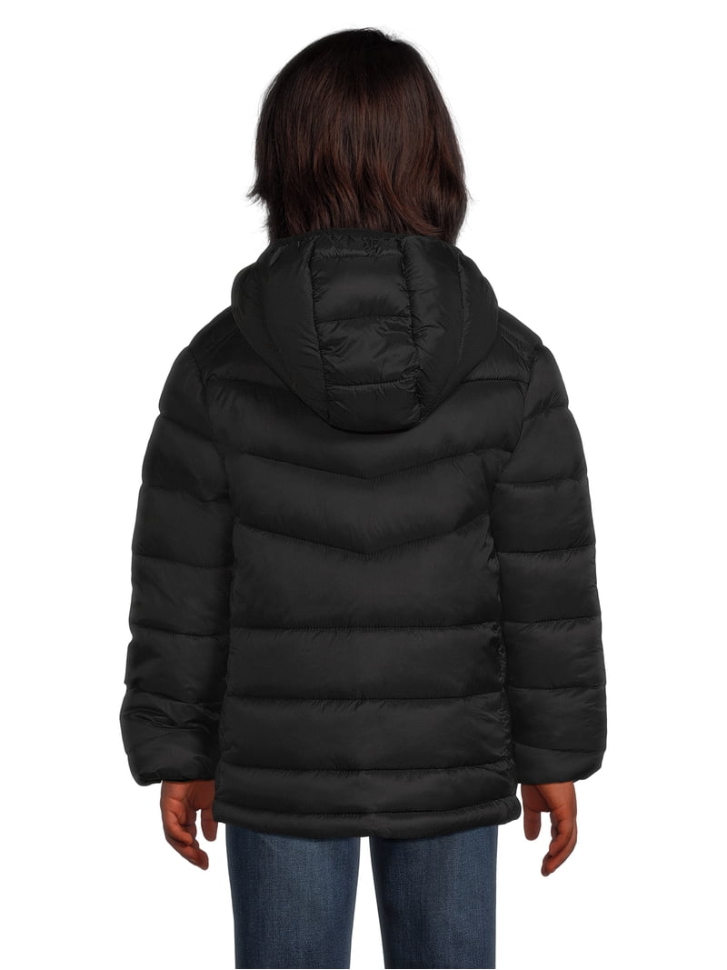 Urban Republic Boys Packable Puffer Jacket with Hood, Sizes Urban Republic Boys Packable Puffer Jacket with Hood, Sizes