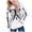 White, variant on Wonitaaizi Girl Kids Halloween Hoodie with Pocket Skeleton Print Funny Pullover Oversized Sweatshirt for Girl (7-8 Years,Black)