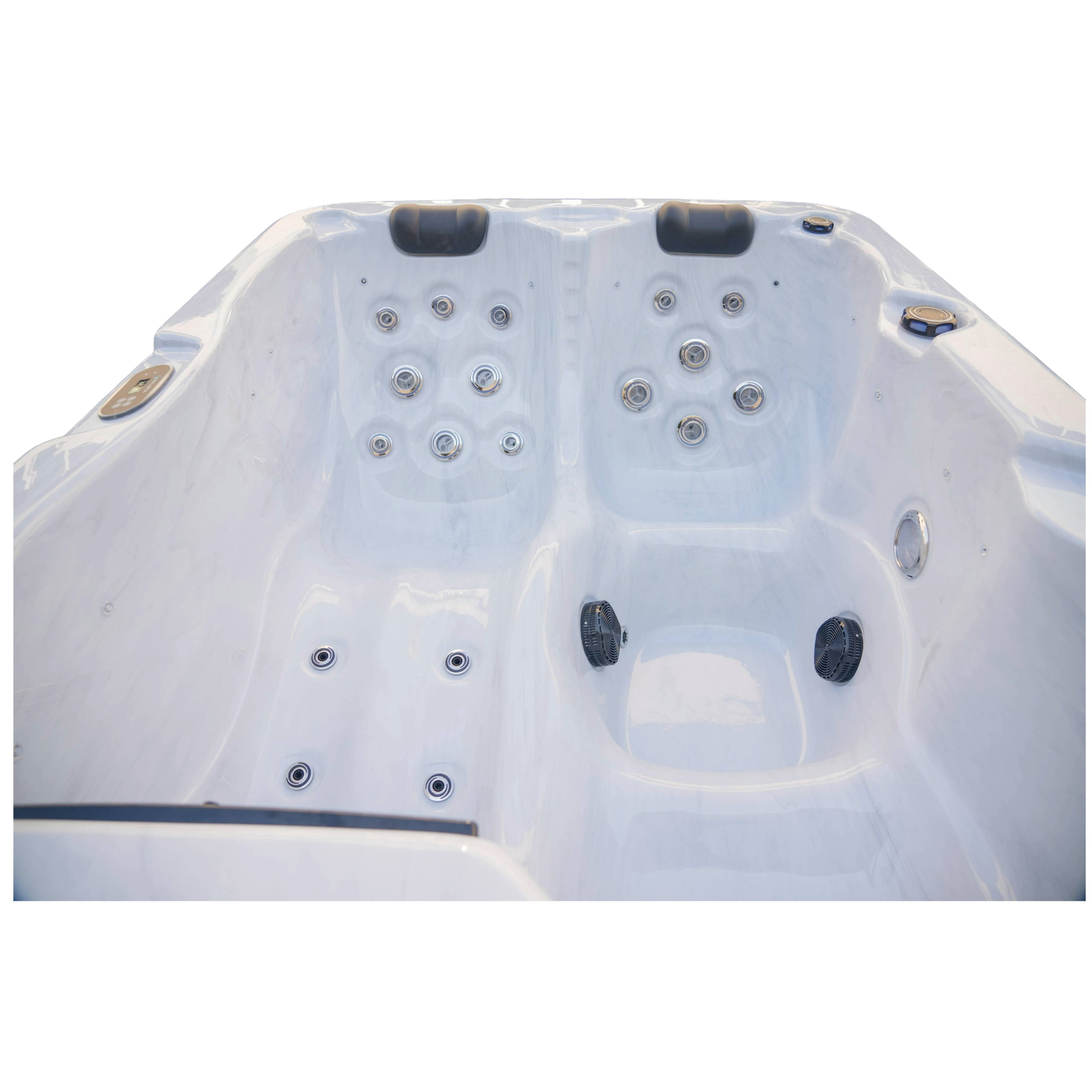 Allure 3-Person 29 Jet Hot Tub with Lounger and Bluetooth