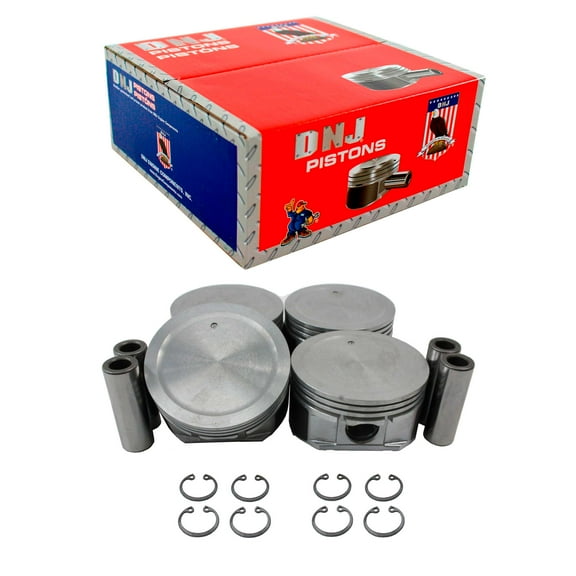 DNJ P317 Standard Complete Piston Set Fits Cars & Trucks 00-08 Oldsmobile Alero 2.2L DOHC 16v
