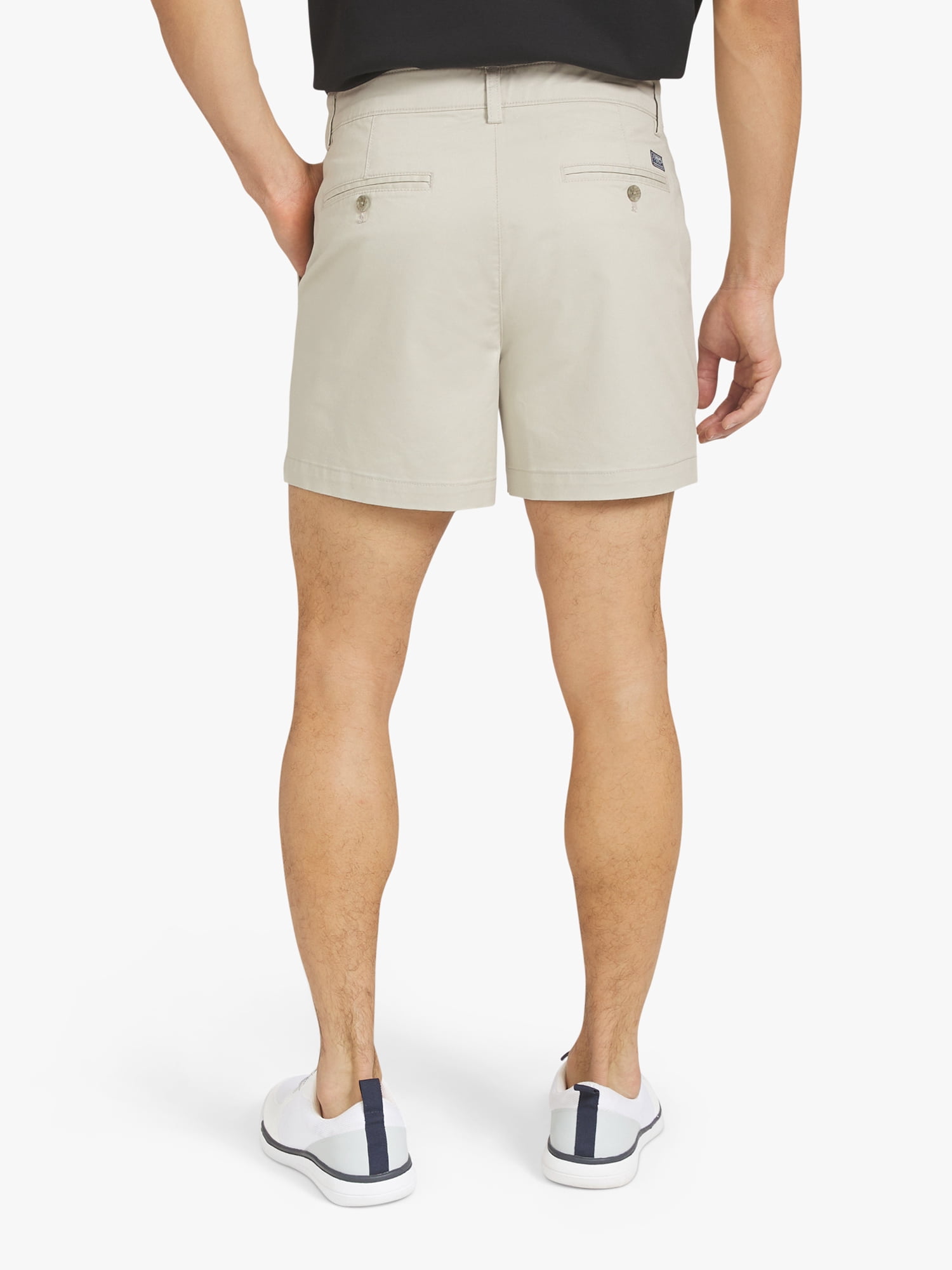 Chaps Men's & Big Men's Flat Front Shorts, Sizes 30-42, 5" Inseam