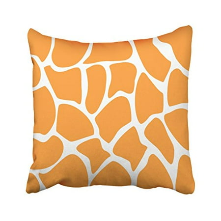 Winhome Fashion Cute Girly Orange Giraffe Print Pattern Polyester