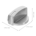thumbnail image 2 of FUTUREORYY 2Pcs Universal Stove Knobs for Gas Stove Control Button Ignition in 1.7x1.6x1.6in Size, 2 of 7