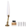 thumbnail image 4 of Quill Pen,Feather Pen Fluent Comfortable Calligraphy Pen Quill Feather Pen Stylish and Modern, 4 of 8