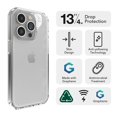 thumbnail image 3 of Funda de Protección ZAGG Crystal Palace para iPhone 15 Pro Max blanco, 3 of 13