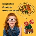 thumbnail image 2 of Building Toys for Toddler Rose Building Bricks Building Blocks Learning and Education Building Kits Gifts for 6,7 8 ,9 Years Old Boys & Girls, 2 of 4
