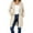 Beige, variant on Women's Oversized Zip Up Hooded Sweatshirt, Soft Light Long Sleeve Casual Jacket With Side Pockets, Autumn Daily Fashion Outerwear,Orange S