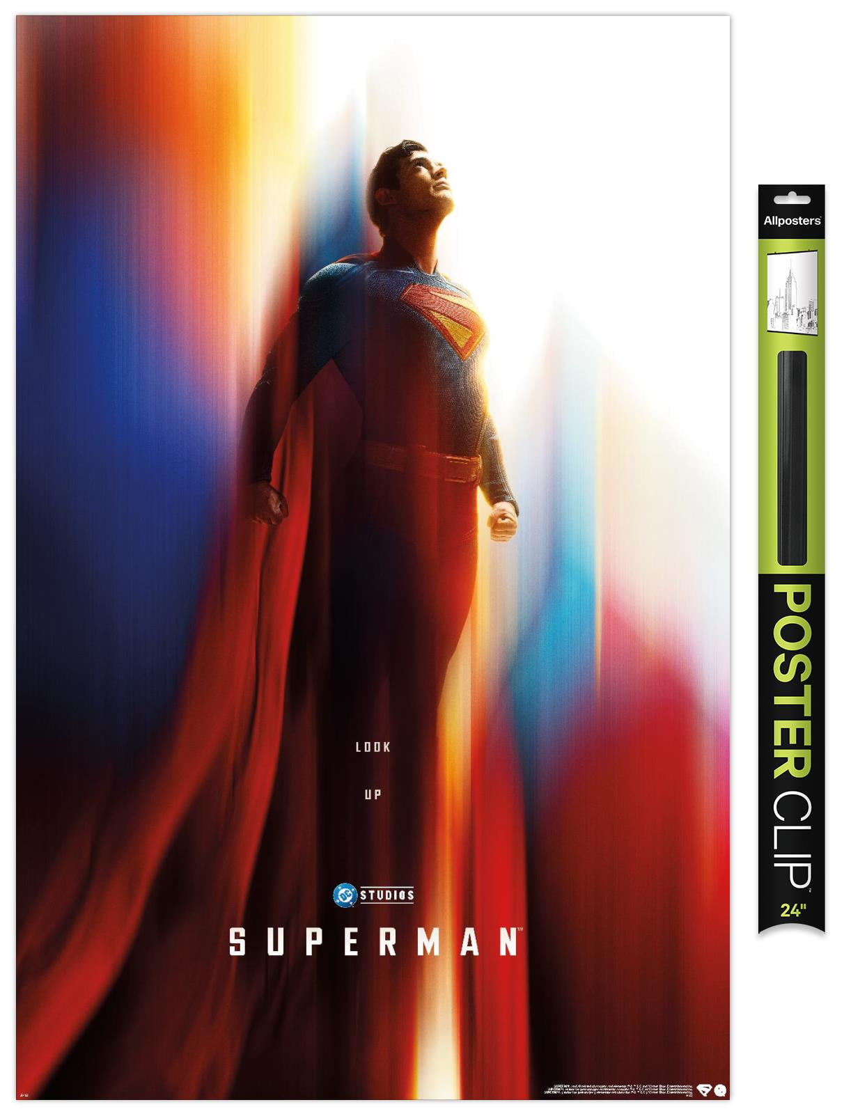 DC Studios Superman (2025) - Superman Teaser One Sheet Wall Poster, 22.375" x 34"