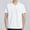 White, variant on COSFO Solid Men's T-Shirts Short Sleeve V Neck Casual Tops Cotton Loose Pullover Men's Classic T-Shirt