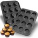 thumbnail image 1 of Non-Stick 12 Cup Muffin Pan, Muffin Tin - BPA Free and Dishwasher Safe Muffin Pan Cupcake Pan - Bakeware Bread (Set of 2), 1 of 5