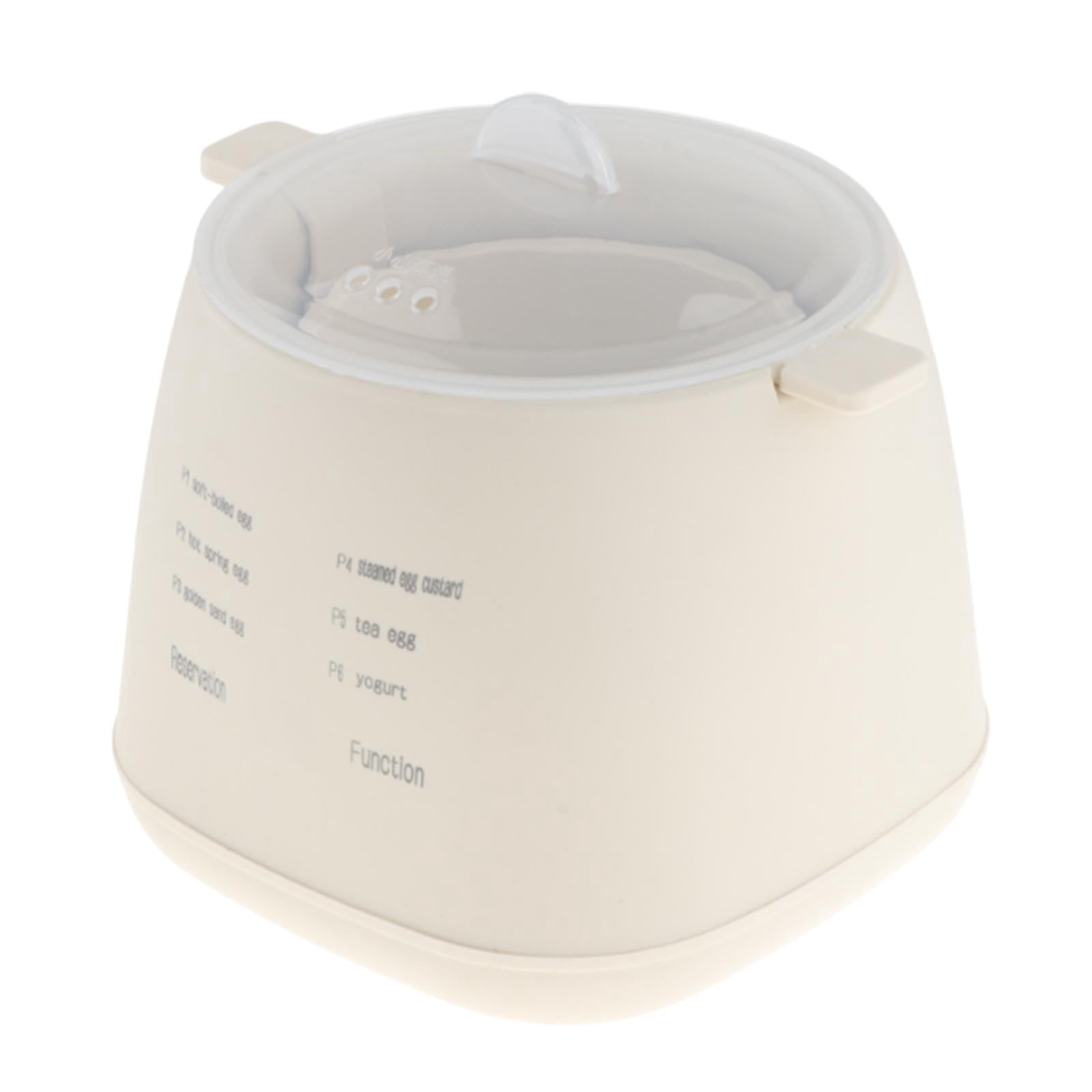 Baoblaze Electric Egg Cooker Cooking Appliance Steamed Egg for Hotel Office Breakfast rack with pp bowl