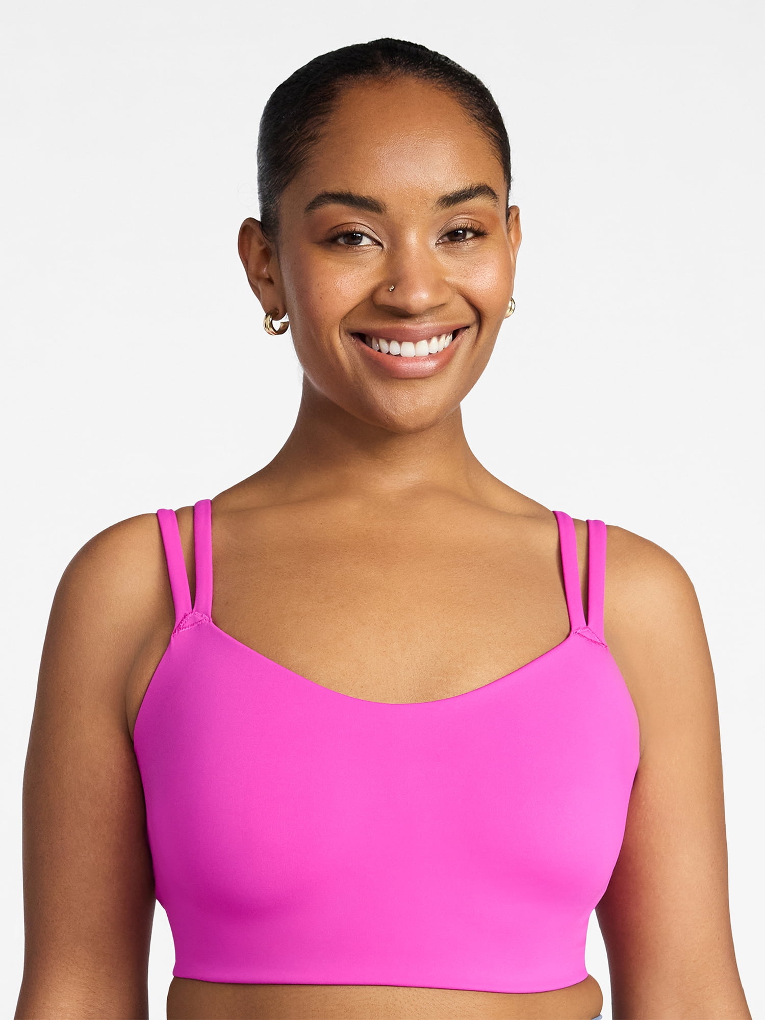 Avia Women's Medium Support Strappy Sports Bra, Sizes S-3X
