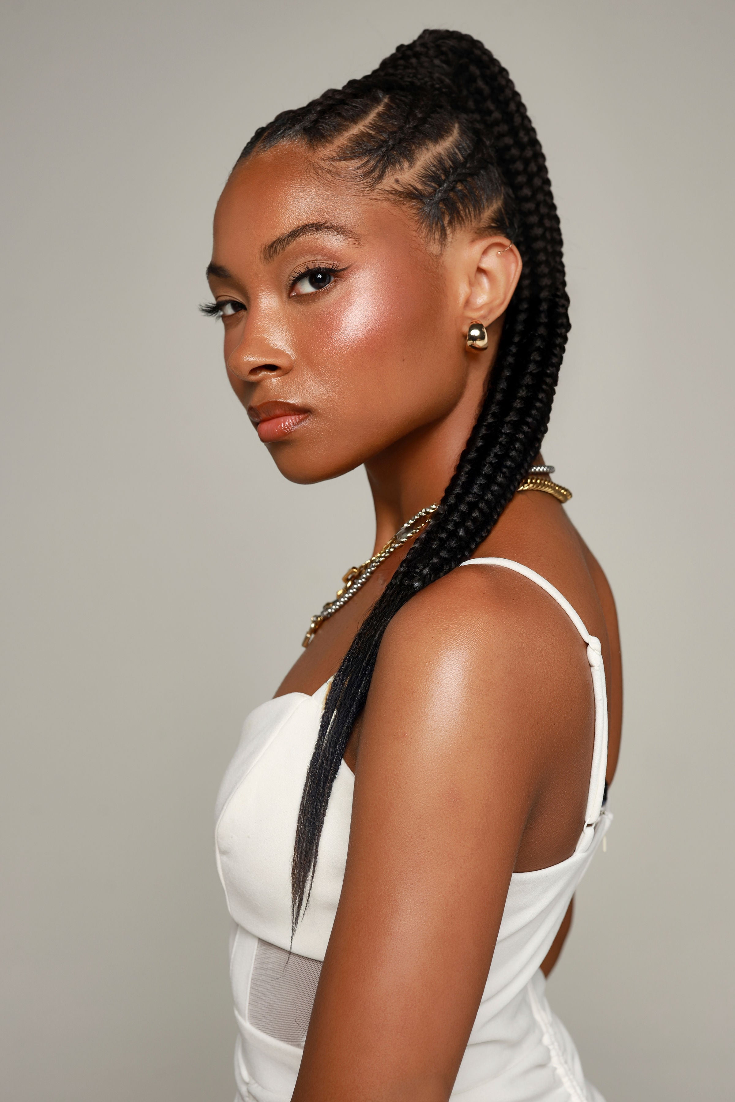 Curlkalon Pre-Stretched Braiding Hair for Women, Sensitive Scalp, 48 inch, Dark Brown #2