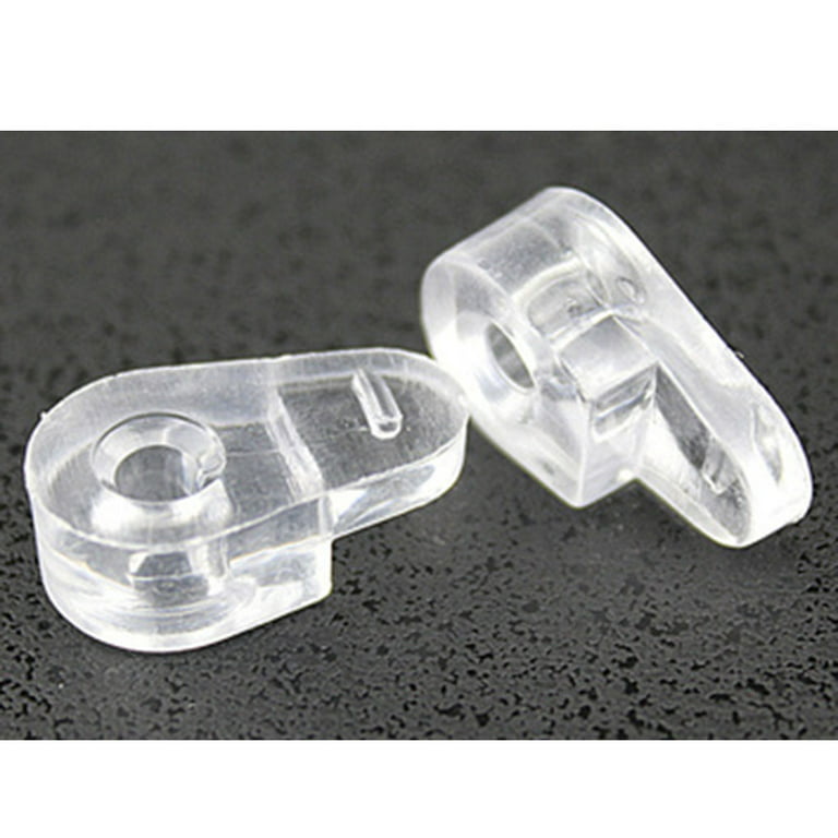 Clear Plastic Glass Retainer Clip