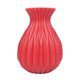 thumbnail image 2 of Hydroponic Vase Plastic Flower Arrangement Container with Water Storage, Imitation Ceramic Modern Home Office Decor, Plant Pot for Indoor Greenery, Floral Display Centerpiece for Tabletop Shelf Decor, 2 of 6