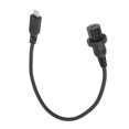 thumbnail image 4 of Cable de extensión tipo C para tablero de motocicleta, Cable impermeable macho a hembra de 0,3 m/0,98 pies para coche, barco y motocicleta, 4 of 8
