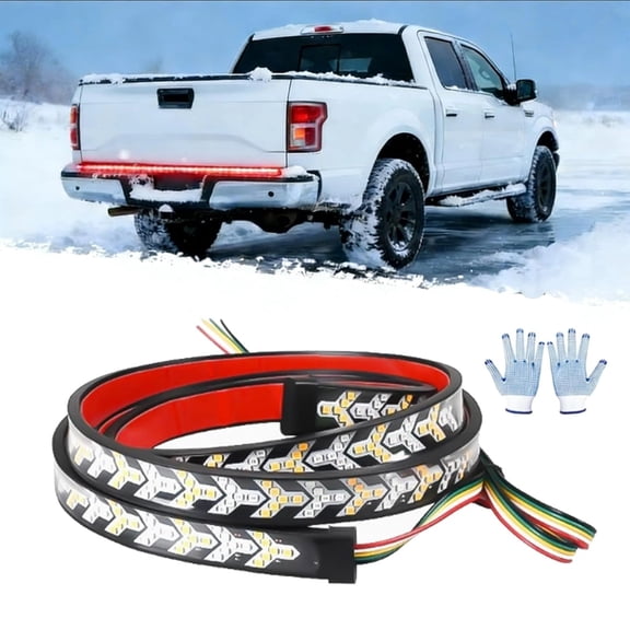 2026 New Truck Tailgate Strip Light Led Bar, Signal Break Reverse, 5 Lighting Modes, Easy Plug & Play Installation for Trucks, Suvs, Vans, Trailers (78 in 2 m)